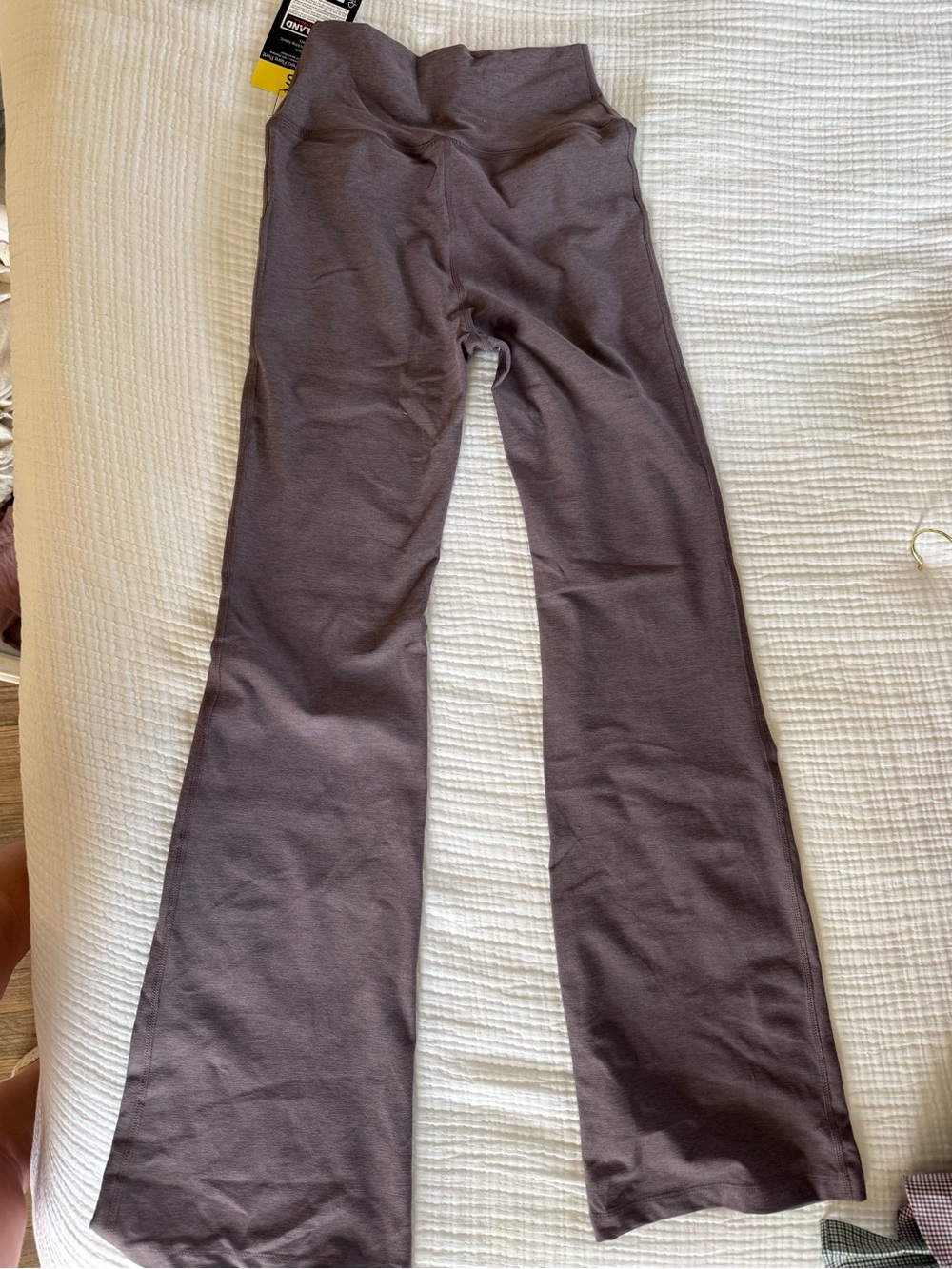 Kirkland Signature Flared Bootcut Pants in Taupe- new with tags never worn